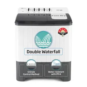 Voltas Beko, 10 Kg 5 Star Semi-Automatic Top Load